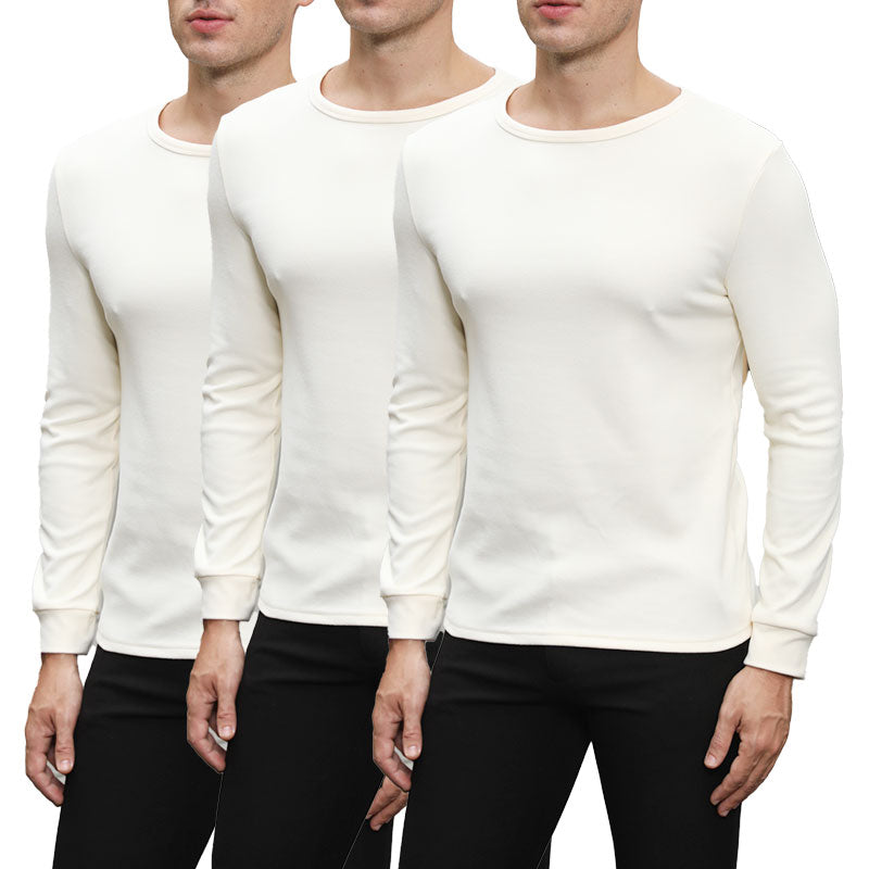 Alimens&Gentle Men's Casual Comfort Warm Long Sleeve Shirt