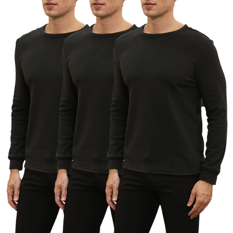 Alimens&Gentle Men's Casual Comfort Warm Long Sleeve Shirt