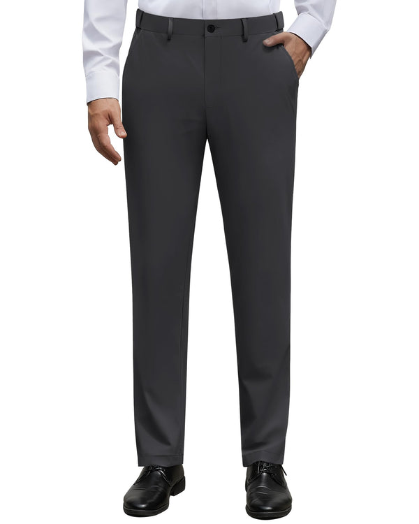 Alimens & Gentle Men's Stretch Dress Pants No Iron Golf Pants