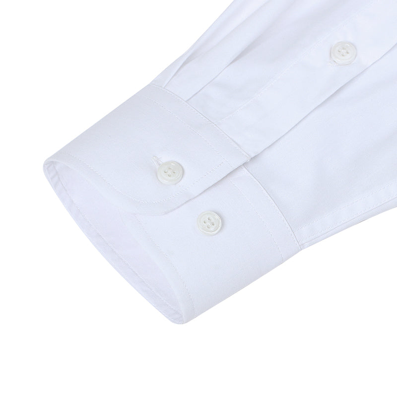 IVE KROME solid stretch dress shirt for men