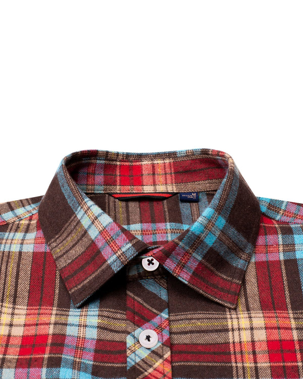 Men's Button Down Regular Fit Long Sleeve Plaid Flannel Casual Shirts