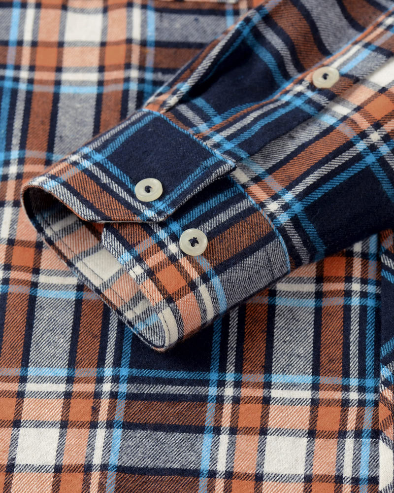 Men's Button Down Regular Fit Long Sleeve Plaid Flannel Casual Shirts